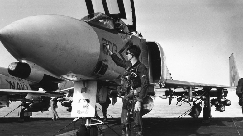 An F-4 pilot