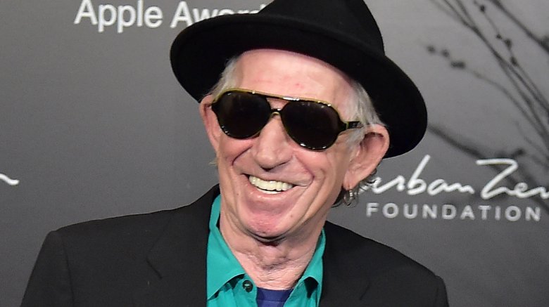keith richards smiling