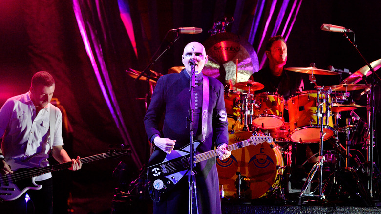 The Smashing Pumpkins playing live