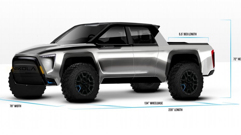Nikola Cybertruck redesign