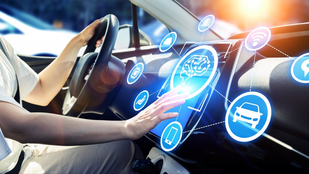 ai car self-driving futuristic