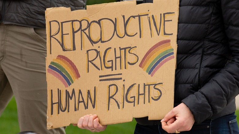 reproductive rights sign