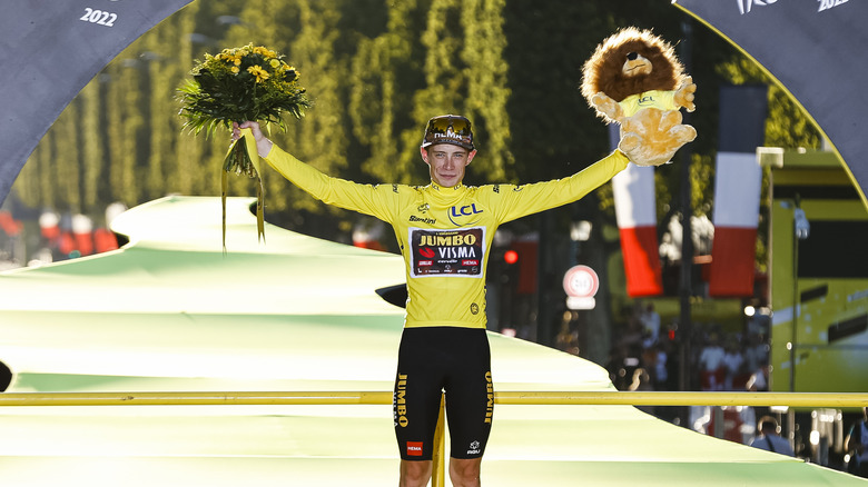 Men's  2022 Tour de France winner Jonas Vingegaard