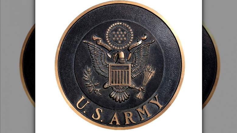 Bronze US Army seal