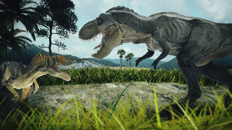 tyrannosaurus rex and other theropod