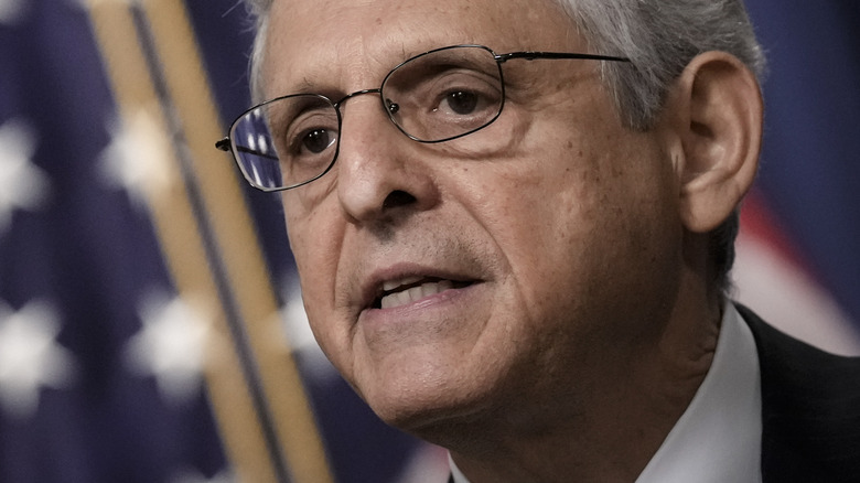 Merrick Garland at press conference