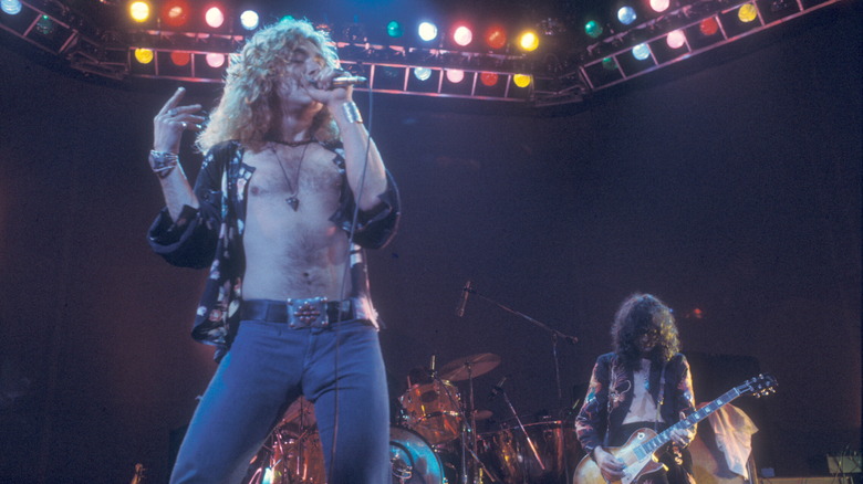 Led Zeppelin in concert 1970s