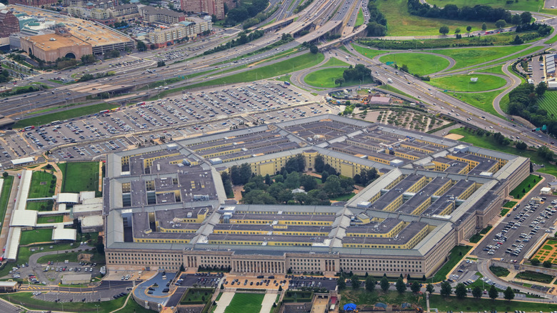 Aerial photo of Pentagon