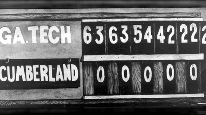 The Vengeful Story Of The Worst Blowout In Football History