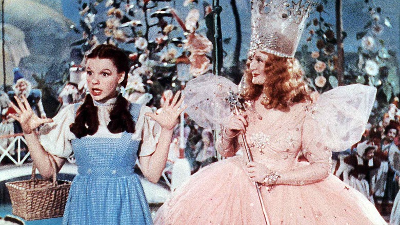 Judy Garland in Dorothy costume