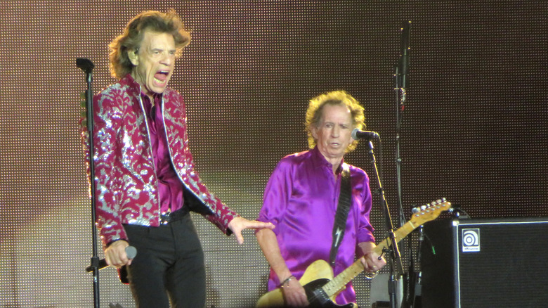 Mick Jagger and Keith Richards