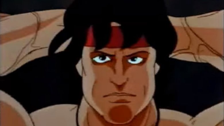 cartoon Rambo