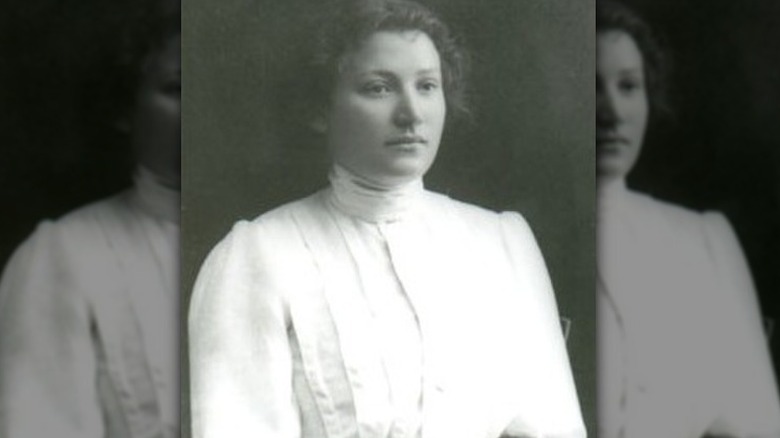 sarah aaronsohn looking serious