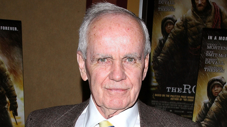 Cormac McCarthy in tweed jacket