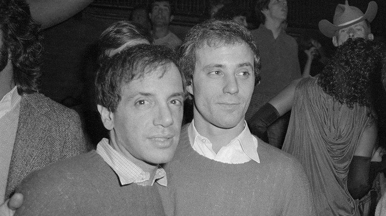 Ian Schrager and Steve Rubell at their Studio 54 going-away party, February 1980