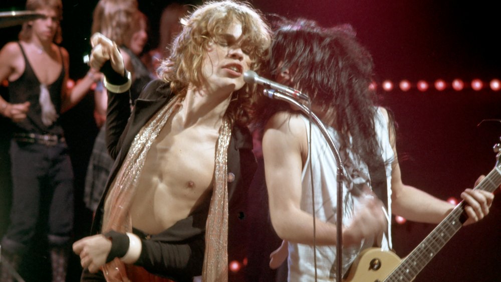 David Johansen and Johnny Thunders of The New York Dolls
