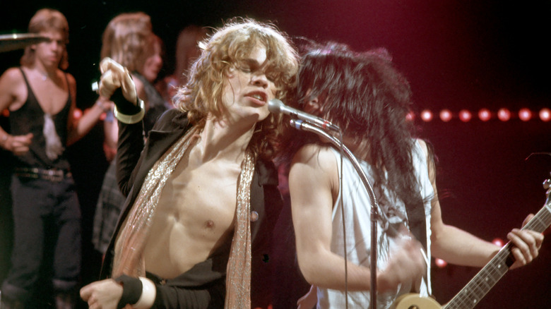David Johansen and Johnny Thunders of The New York Dolls