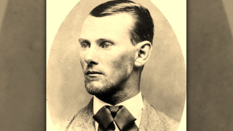 Jesse James portrait circa 1882