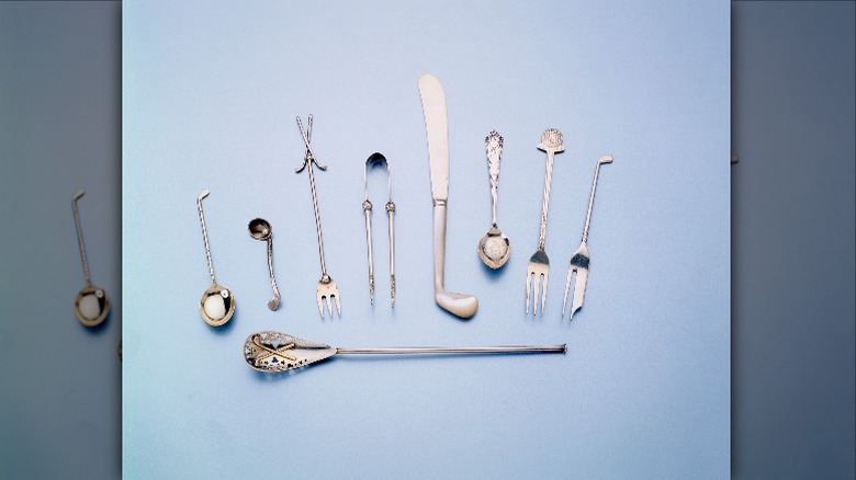Vintage forks and spoons