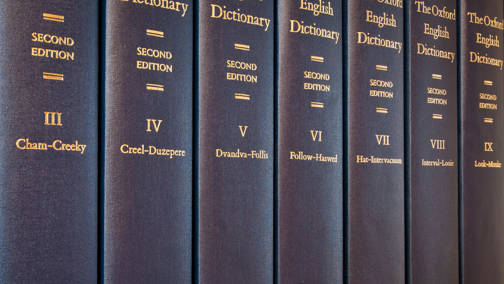 Line up of dictionaries