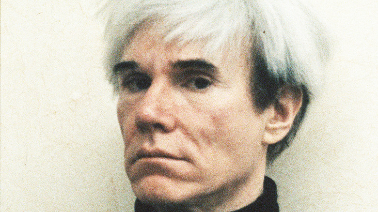 Andy Warhol dark eyebrows