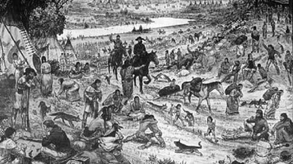 Mountain man rendezvous