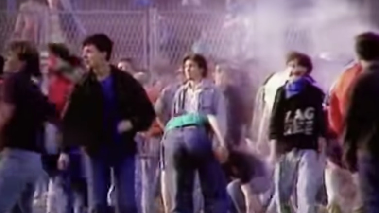 Dinamo-Red Star Riot, 1990