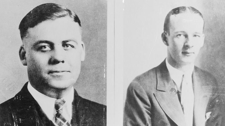 Headshots of victims Agent Herman "Ed" Hollis and Agent/Inspector Samuel P. Cowley