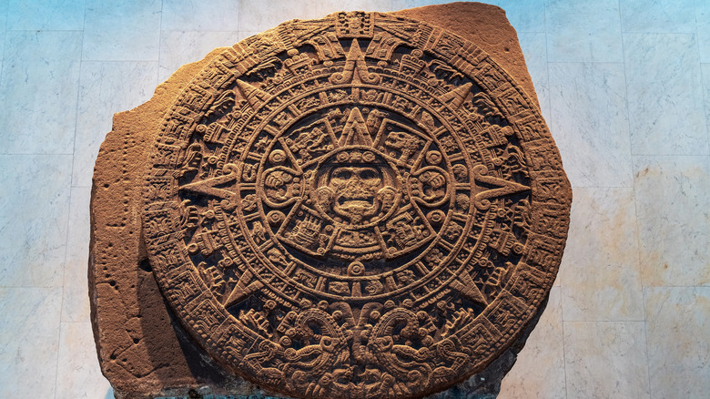 Aztec sun calandar