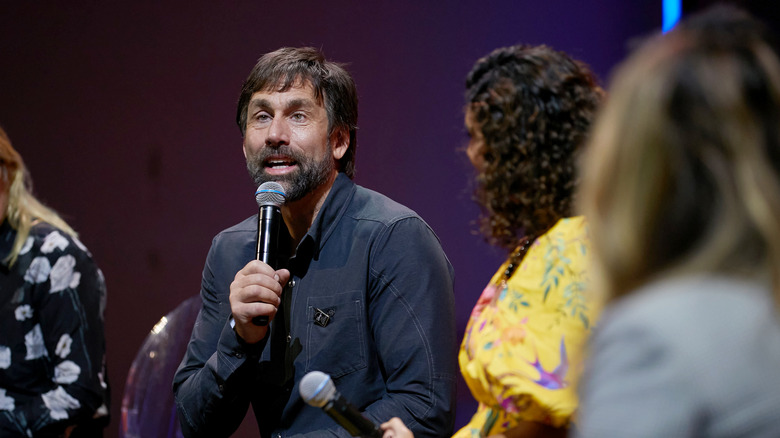 Erik Weihenmayer at the premiere of his documentary