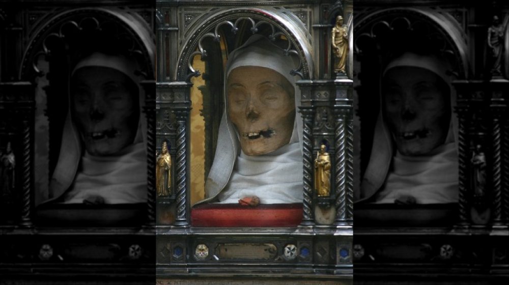 head of catherine of siena