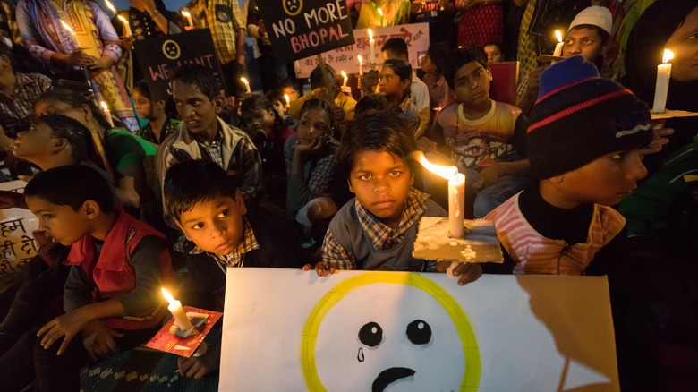 Bhopal gas tragedy vigil