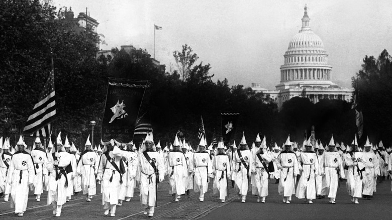 1926 ku klux klan parade in washington dc