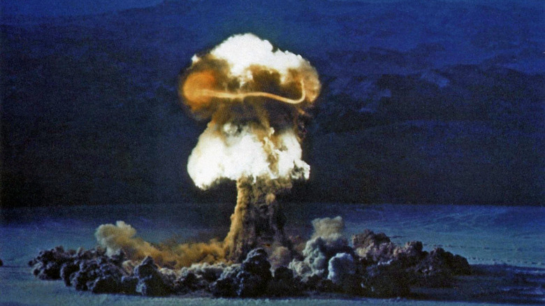 a nuclear bomb test