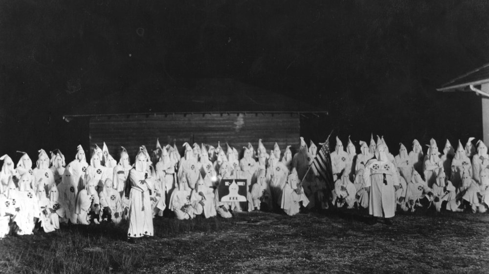 KKK meeting in 1920