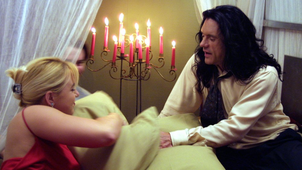 Johnny and Lisa in the room