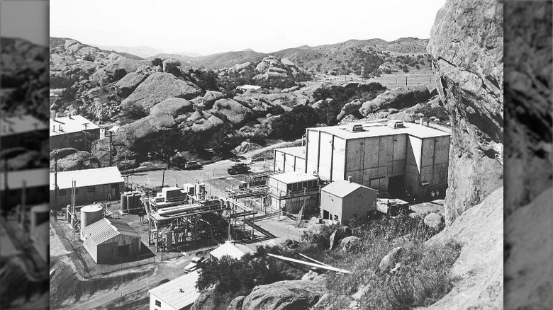 SRE esperiment facility by mountains