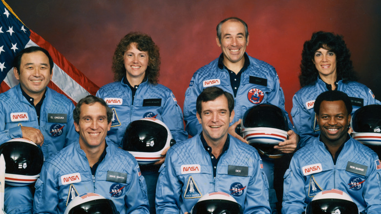 The crew of Space Shuttle Challenger