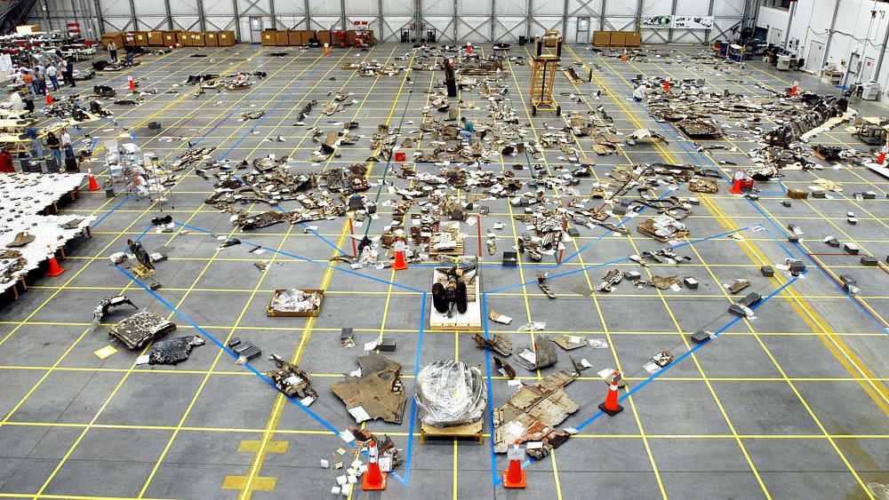 Space Shuttle Columbia wreckage