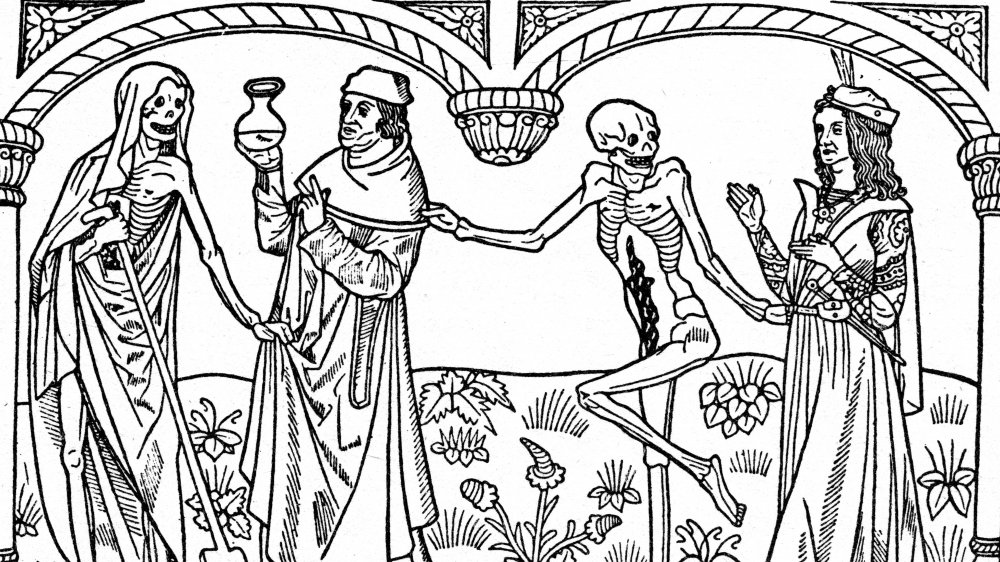 death woodcut