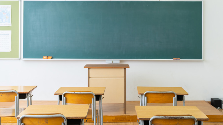 Image of empty classroom