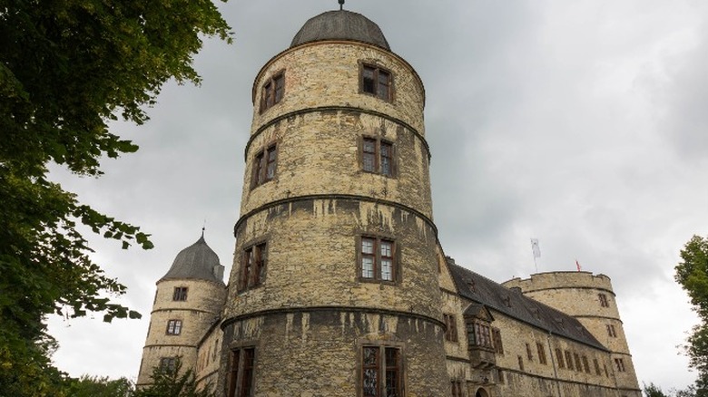 Low-angle view, Wewelsburg Castle