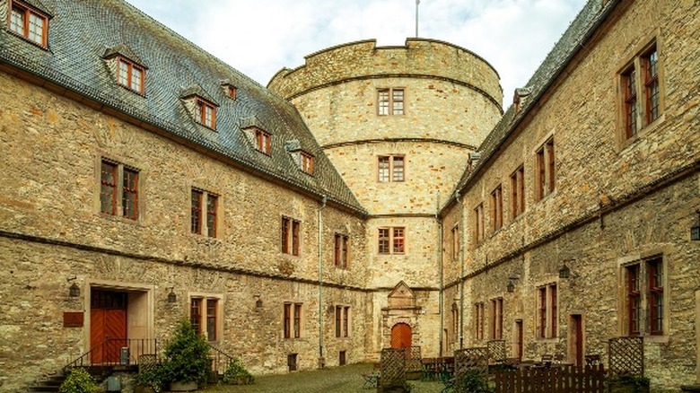 Courtyard and tower, Wewelsburg Castle