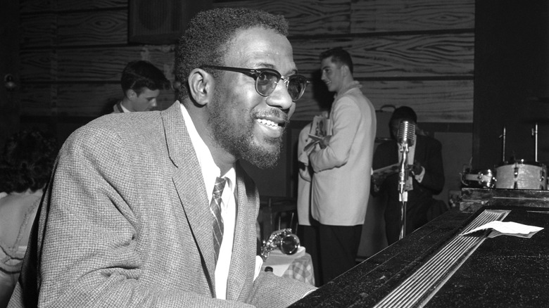 Thelonious Monk at the piano