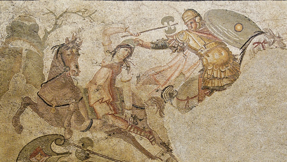 amazonomachy mosaic