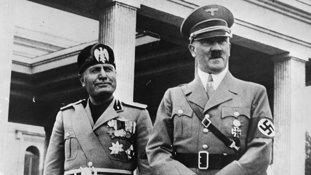 Benito Mussolini and Adolf Hitler, 1937