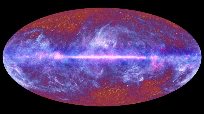 Cosmic microwave background radiation