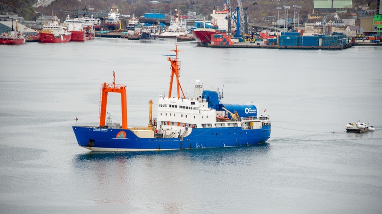 The Polar Prince OceanGate mother ship