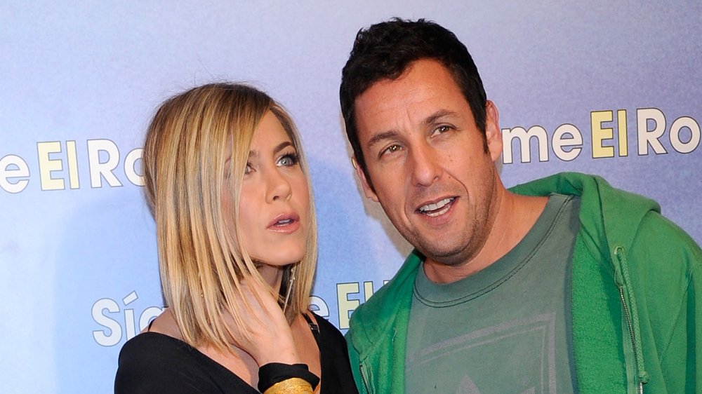 Aniston and Sandler