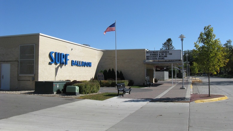 Exterior of the Surf Ballroom in Clear Lake, Iowa, 2015.